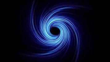 astratto spirale vortice filatura ciclo di sfondo video