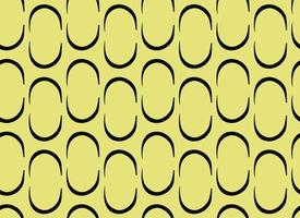 Hand drawn, yellow, black color abstract seamless pattern vector
