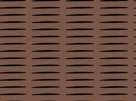 Hand drawn, brown, black lines seamless pattern vector