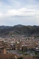 Town Cusco in Peru photo