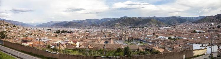 Town Cusco in Peru photo