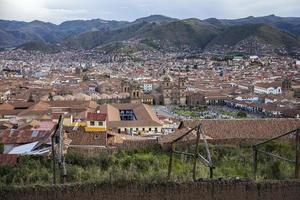 ciudad cusco en peru foto