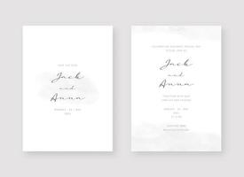 Invitation card template. Set of wedding invitation card template design. Vector decorative design background.