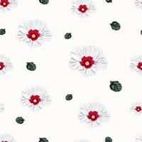 Abstract floral pattern. Seamless pattern with flowers. Design for fabric, textile, wallpaper, surface, etc. Vector illustration.