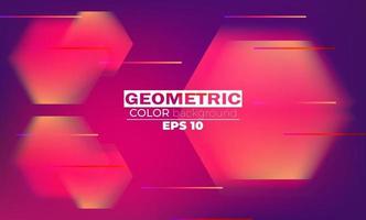 Geometric background with gradient motion shapes composition. Applicable for gift card, poster on wall poster template, landing page, ui, ux ,cover book, banner, social media post vector