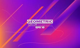 Geometric background with gradient motion shapes composition. Applicable for gift card, poster on wall poster template, landing page, ui, ux ,cover book, banner, social media post vector