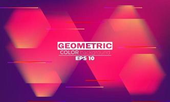 Geometric background with gradient motion shapes composition. Applicable for gift card, poster on wall poster template, landing page, ui, ux ,cover book, banner, social media post vector