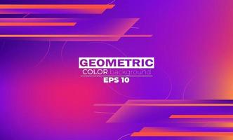 Geometric background with gradient motion shapes composition. Applicable for gift card, poster on wall poster template, landing page, ui, ux ,cover book, banner, social media post vector