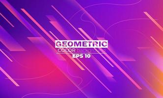 Geometric background with gradient motion shapes composition. Applicable for gift card, poster on wall poster template, landing page, ui, ux ,cover book, banner, social media post vector