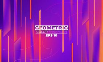 Geometric background with gradient motion shapes composition. Applicable for gift card, poster on wall poster template, landing page, ui, ux ,cover book, banner, social media post vector