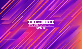 Geometric background with gradient motion shapes composition. Applicable for gift card, poster on wall poster template, landing page, ui, ux, cover book, banner, social media post vector