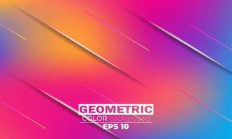 Modern abstract background with geometric shapes and lines. Applicable for gift card, poster on wall poster template, landing page, ui, ux, cover book, banner, social media post vector