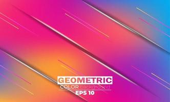 Modern abstract background with geometric shapes and lines. Applicable for gift card, poster on wall poster template, landing page, ui, ux, cover book, banner, social media post vector