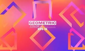 Modern abstract background with geometric shapes and lines. Applicable for gift card, poster on wall poster template, landing page, ui, ux, cover book, banner, social media post vector