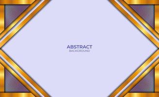 Background Abstract Style Blue And Gold vector