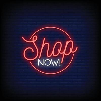 Order Now Neon Signs Style Text Vector 2185957 Vector Art at Vecteezy