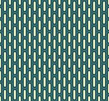Seamless green geometric vertical rounded bold line pattern vector