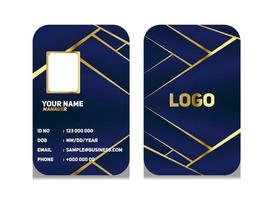 Event organizer ID Card Template in PSD, Illustrator - Download