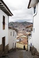 Town Cusco in Peru photo