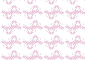 Hand drawn, pink, white color seamless pattern vector