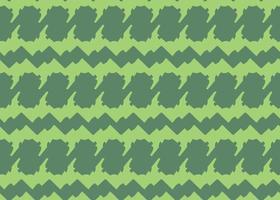 Hand drawn, green colors abstract lines seamless pattern vector