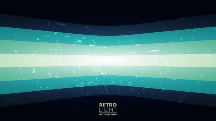 Abstract retro background. Blue stripe design wallpaper template. Vector illustration