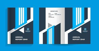 template layout design with  cover page vector