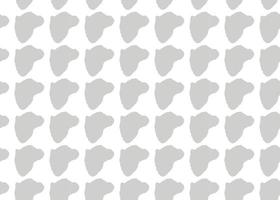Hand drawn, grey, white shapes seamless pattern vector