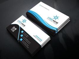 Creative And Corporate Business Card Design Template vector