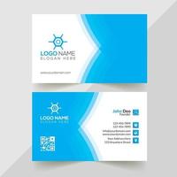 Creative And Corporate Business Card Design Template vector