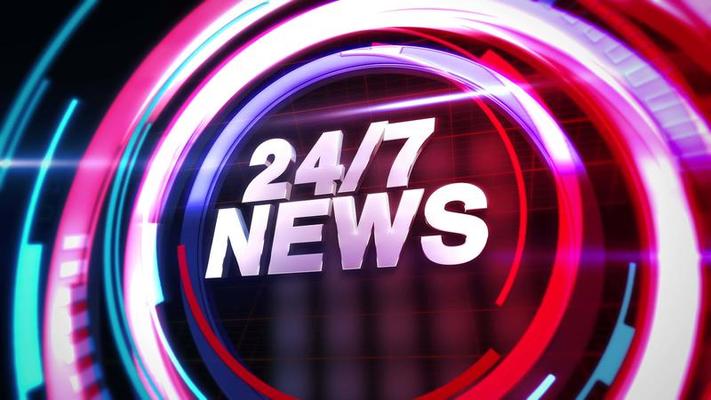 News Background Stock Video Footage