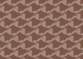 Hand drawn, brown color abstract shapes seamless pattern vector