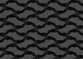 Hand drawn, grey, black colors seamless pattern vector