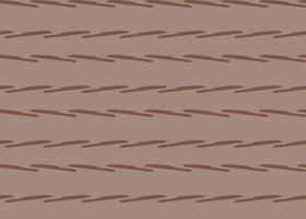 Hand drawn, brown color seamless pattern vector
