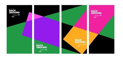 Vector colorful abstract geometric background for banner