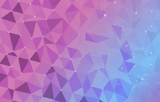 Soft Pink and Blue Geometric Background vector