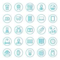 Work Space icon pack vector