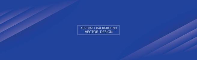 Panoramic abstract background with different shades of blue - Vector