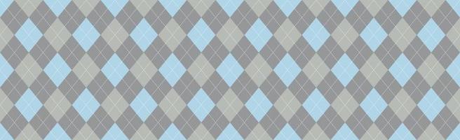 Seamless plaid tartan scotland texture with rhombuses - Vector