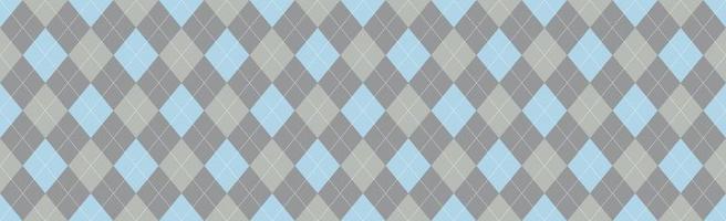 Seamless plaid tartan scotland texture with rhombuses - Vector