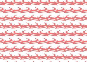 Hand drawn, red, white color white seamless pattern vector