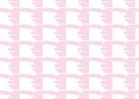 Hand drawn, pink, white color seamless pattern vector