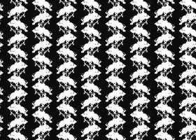 Hand drawn, black, white color seamless pattern vector