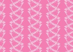 Hand drawn, pink color seamless pattern vector