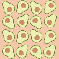 Avocado Background Vector