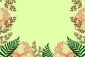 Leaf Background Vector