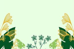 Leaf Background Vector