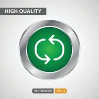 refresh icon for your web site design, logo, app, UI. Vector graphics illustration and editable stroke. EPS 10.