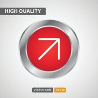 diagonal arrow. arrow sign for your web site design, logo, app, UI. Vector graphics illustration and editable stroke. EPS 10.