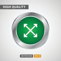 miximize icono para el diseño de su sitio web, logotipo, aplicación, interfaz de usuario. Ilustración de gráficos vectoriales y trazo editable. eps 10. vector